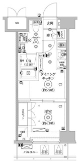 【間取り】 | セジョリ墨田EASTⅢ