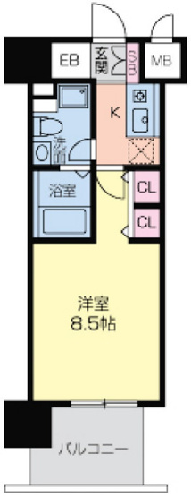 【間取り】 | グラマシー京橋