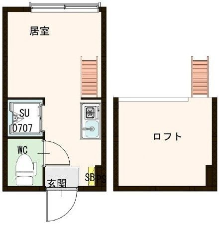 リヴィエール高田馬場の間取り|間取りです。