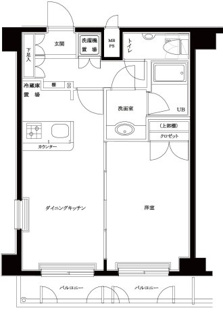 【間取り】 | ルーブル鷺宮 | 間取りです。