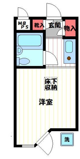 【間取り】 | ヒミコ・コート上北沢 | 間取りです。