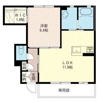 【間取り】 | クオーレⅠ