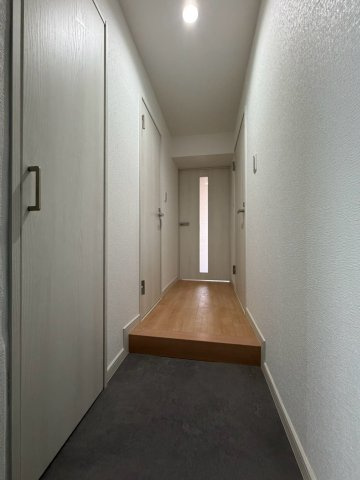 平岸パークハイツの玄関