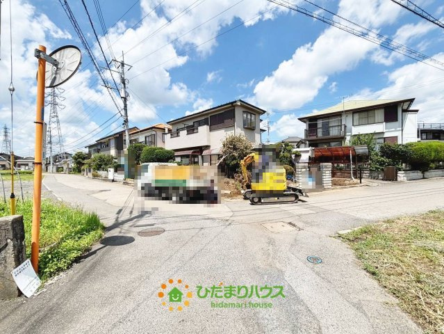 古河市大堤　中古一戸建ての前面道路含む現地写真|2026/8/10　撮影