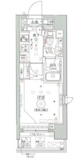 【間取り】 | クレイシア品川戸越銀座 | 間取りです。