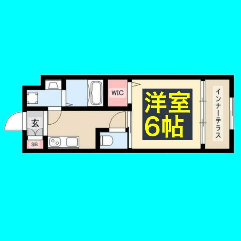 CIELUNA(シェルーナ)の間取り