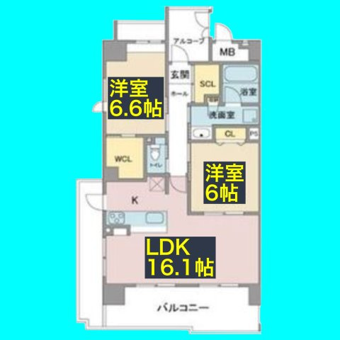 Epoch　IKAIの間取り