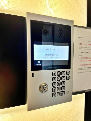 ecrin上前津のエントランス