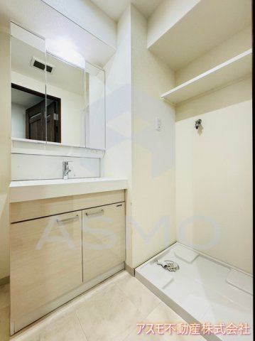 【独立洗面台】 | クリア天王寺東 | 同マンション別部屋　参考写真