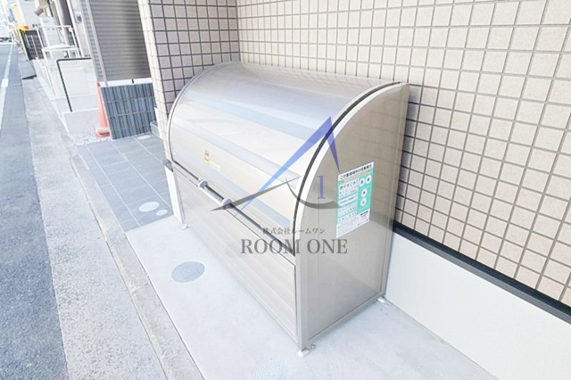 グランクオール矢向のその他共用部分|敷地内ごみ置き場です。
