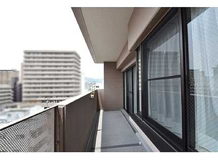 藤和ハイタウン天満町のバルコニー