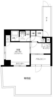 【間取り】 | パレステュディオ飯田橋 | 間取りです。