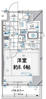 【間取り】 | REGALIZ高田馬場 | 間取りです。