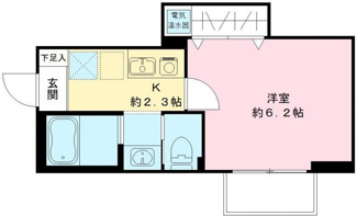 【間取り】 | ｎｉｖａｌｉｓ　ニヴァリス | 間取りです。