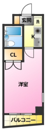 メゾンミール元住吉の間取り|オートロック・エレベーター完備♪