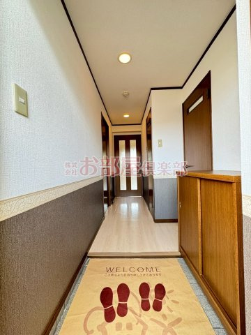 エクセルコートの玄関|きれいな玄関です