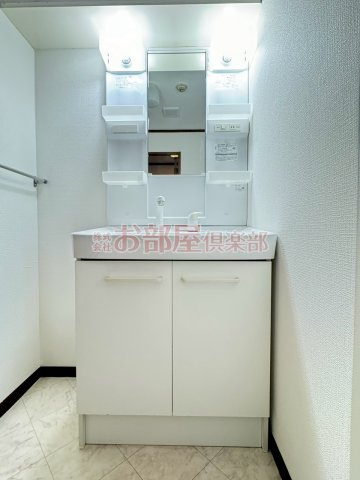 エクセルコートの洗面所|忙しい朝には欠かせない洗面所です