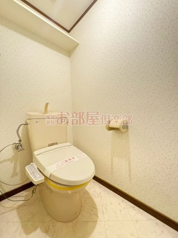 エクセルコートのトイレ|ゆったりとした空間のトイレです