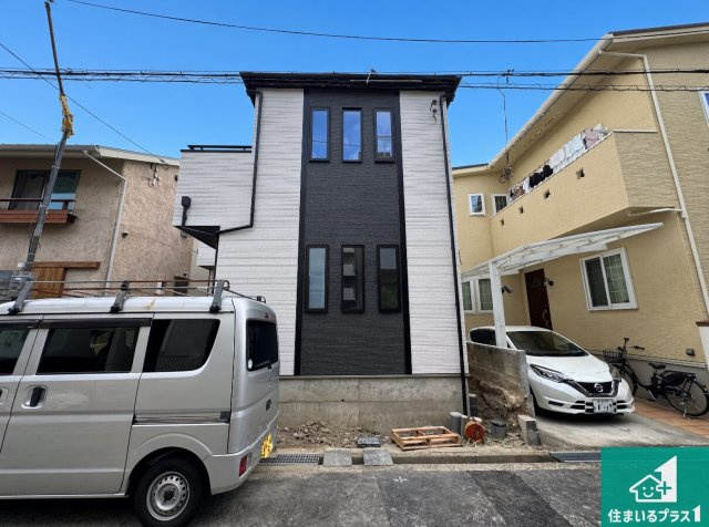 ■尼崎市食満　新築一戸建ての外観|現在建築中！落ち着いた街並みで新生活を始めることが出来そう！周辺の物件も併せてご紹介させて頂きます！