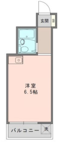 山本ビルの間取り|間取りです。