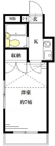 要町ホワイトコートの間取り|間取りです。