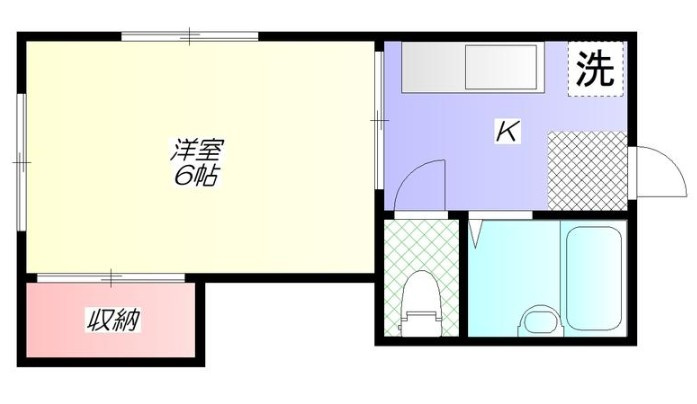 宏洋ハウスの間取り|間取りです。