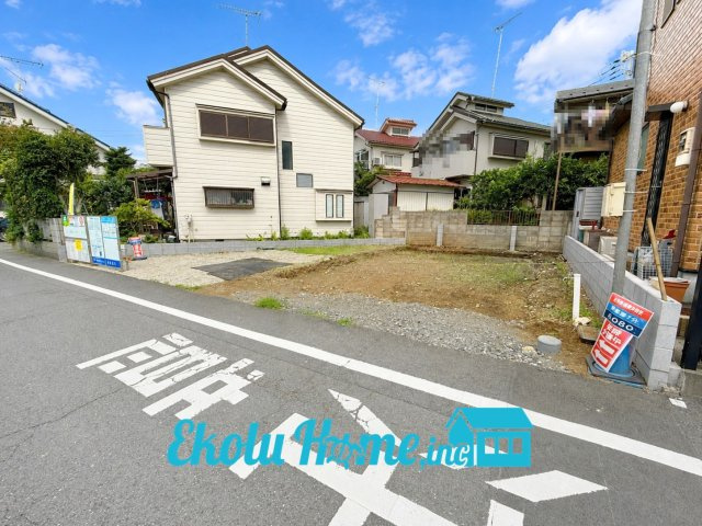 東大和桜が丘　全1棟の外観|現地 （2026年9月）撮影
※空はCG加工しています。