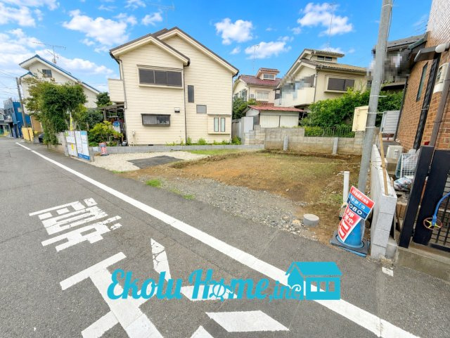 東大和桜が丘　全1棟の外観|現地 （2026年9月）撮影
※空はCG加工しています。