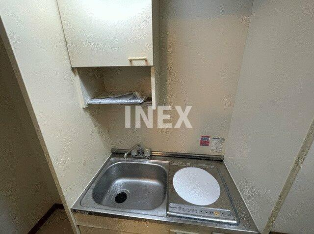 横浜市港北区篠原台町のアパートのキッチン