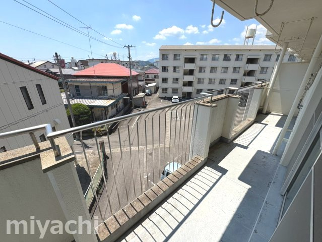 第2福家マンションのバルコニー