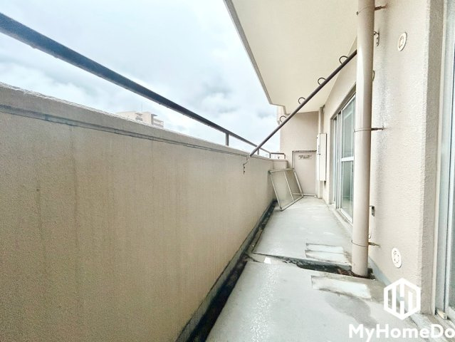 イトーピア第二大曽根マンションのバルコニー