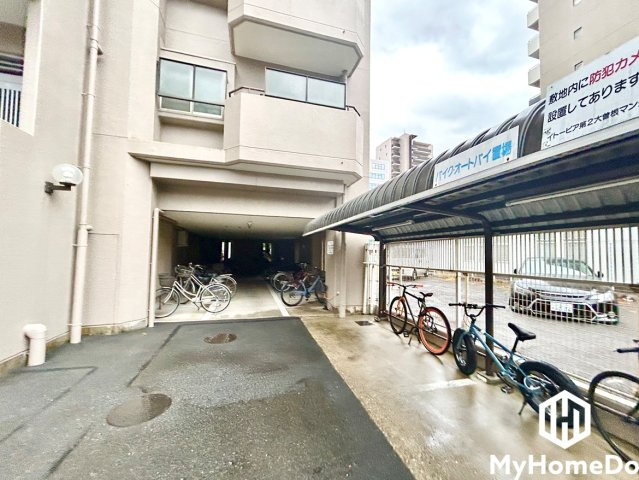 イトーピア第二大曽根マンションの駐輪場