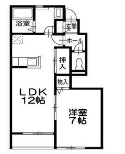 船橋市海神３丁目のアパートの間取り