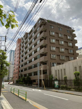 セザールリバーサイド月島の外観|おしゃれな外観です