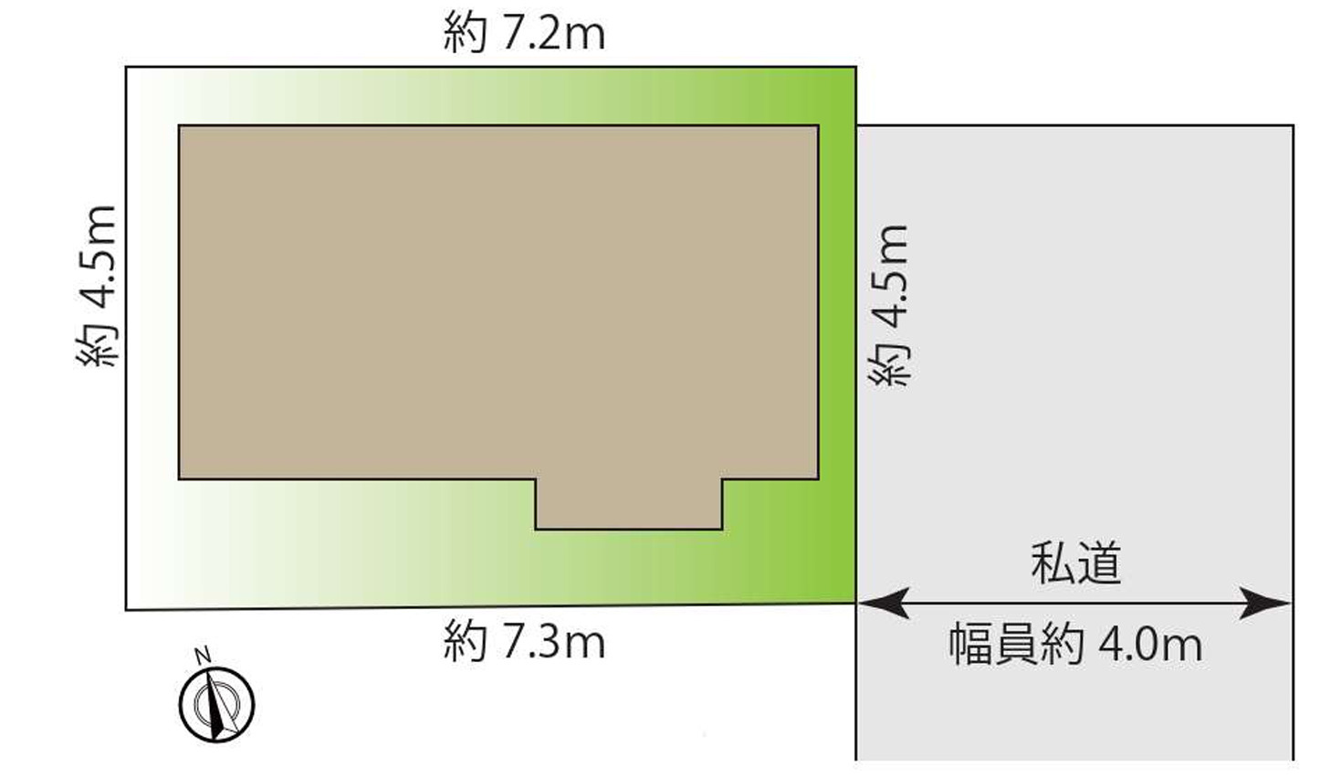 中古／千葉県流山市西平井の区画図|配置図