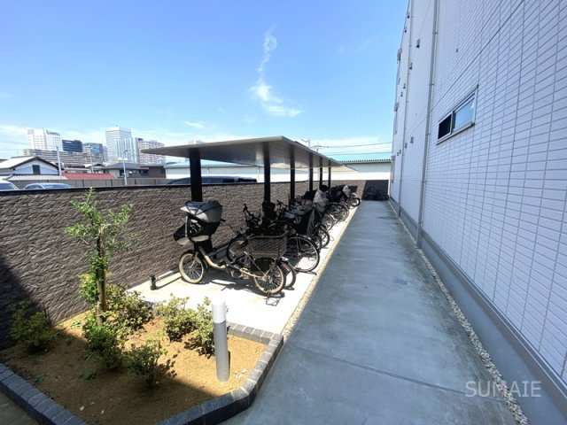 Belleville桜木町のその他共用部分|屋根付き駐輪スペース☆彡