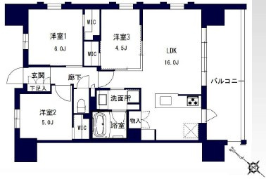 【間取り】 | センチュリー千葉みなと
