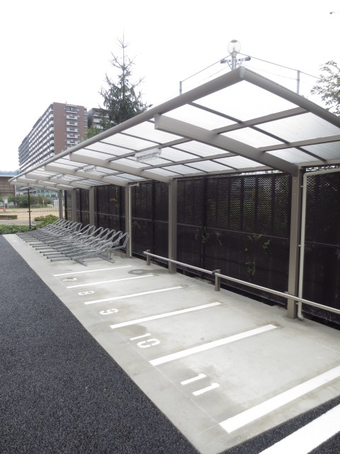 グランレブリー桂川のその他共用部分|駐輪場