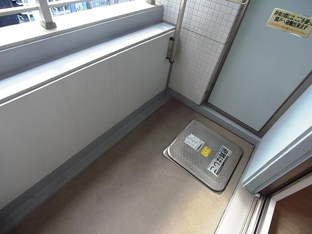 サムティ三宮レガニールのバルコニー