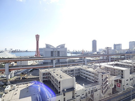 リーガル神戸海岸通りの展望