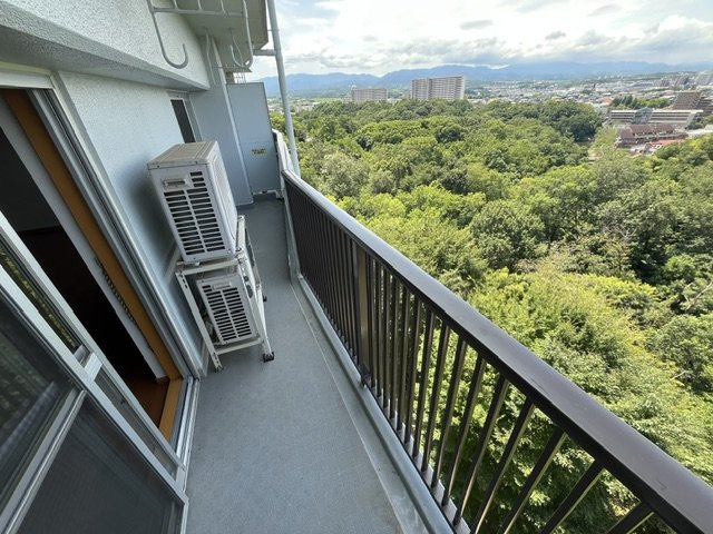 泉北若松台ＡＢ住宅のバルコニー