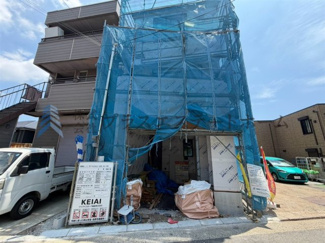 【外観】 | 長田区六番町2丁目新築戸建 | ハイルーフ車OKのカースペースあり♪