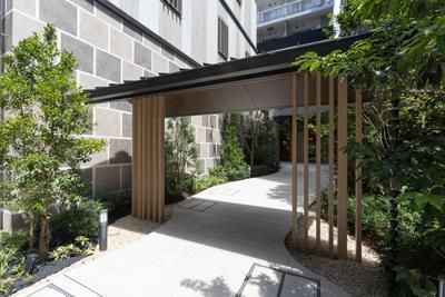 パークアクシス市川のエントランス