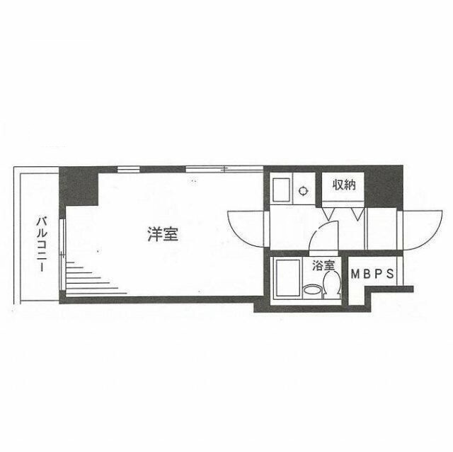 パレ・ドール池袋北の間取り|間取りです。