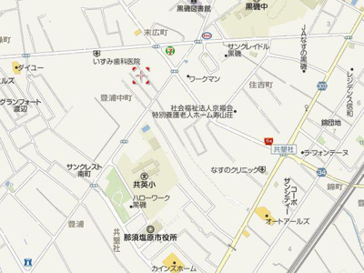 【地図】 | カノン中町Ａ棟