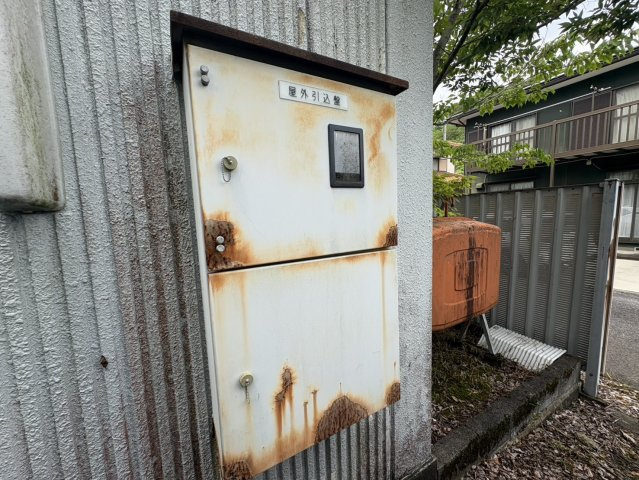 山県市梅原　３階建　売事務所のその他|屋外引込盤
