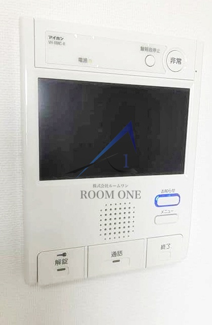 Rising　Place　川崎二番館のセキュリティ|モニター付きインターホンです。