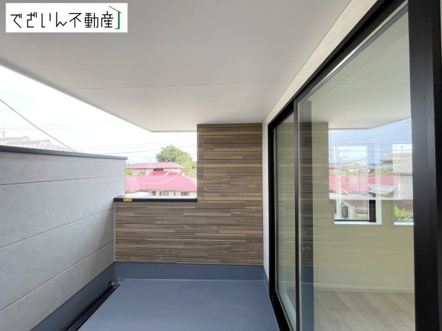 【バルコニー】 | 北本市宮内　新築住宅 | ≪2号棟≫
現地(2026年8月撮影)
