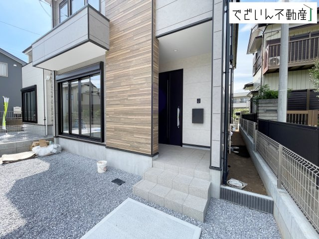 【玄関】 | 北本市宮内　新築住宅 | ≪2号棟≫
現地(2026年8月撮影)