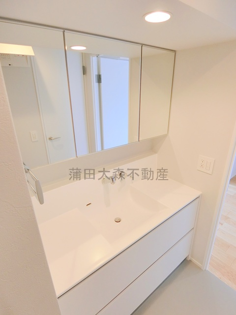 PATH池上の洗面所